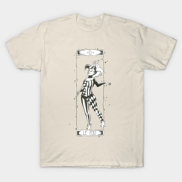 Tarot cards : the fool T-Shirt by Créa'RiBo